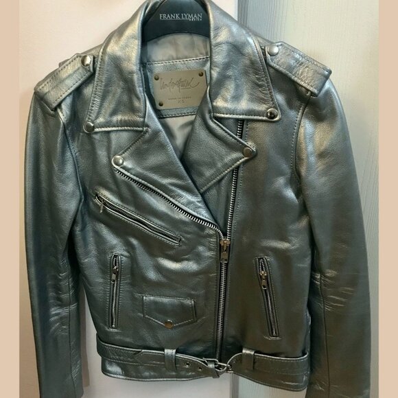 Free People Understated Leather Biker Jacket - Picture 2 of 4